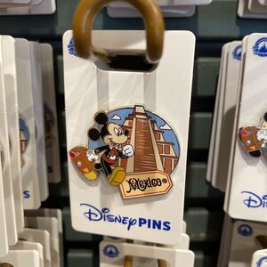 Disney Parks Epcot World Showcase Mexico Mickey Mouse 2024 Pin Open Edition BNWT